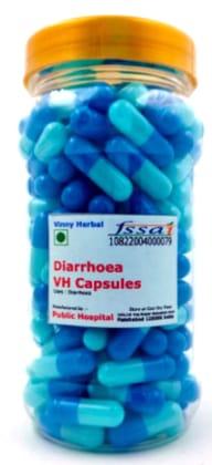 Diarrhoea VH Herbal Supplement Capsules 180 Caps Jar