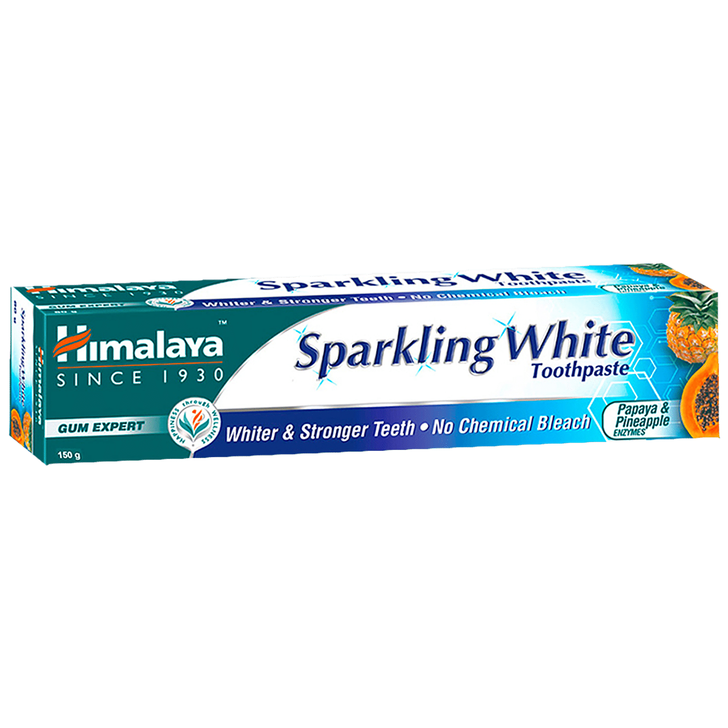 Himalaya Sparkling White Toothpaste, 150 G