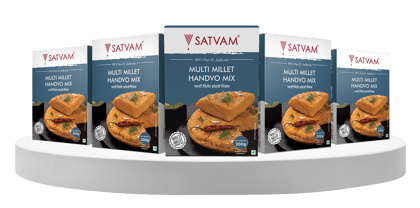 Satvam Multi Millet Dhokla Instant Mix (5x200g)-(Pack of 5)