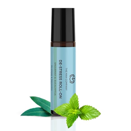 De-Stress Roll-On  Spearmint  Eucalyptus-8 ml