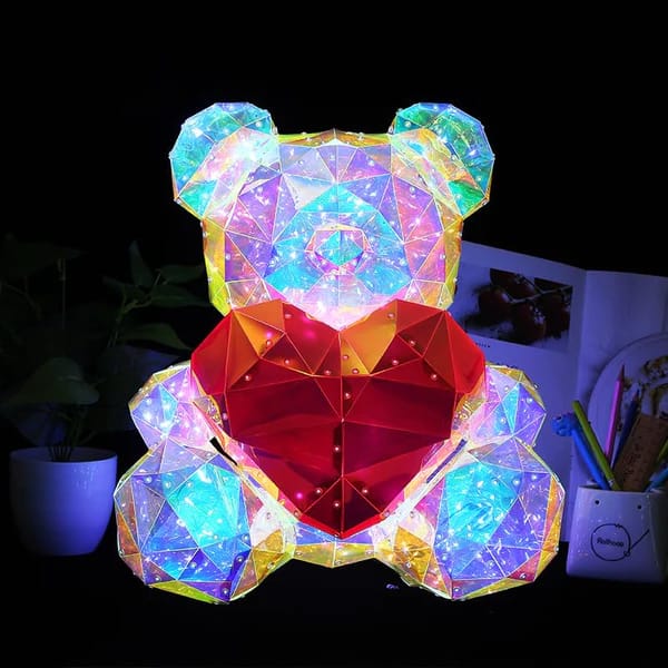 EverLove: LED Love Bear-18 Cm