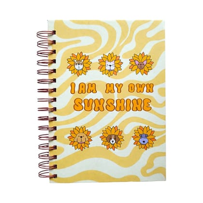 Self-Care Journal - Sun Shine | 6 months