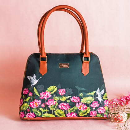 Lotus Field Handbag