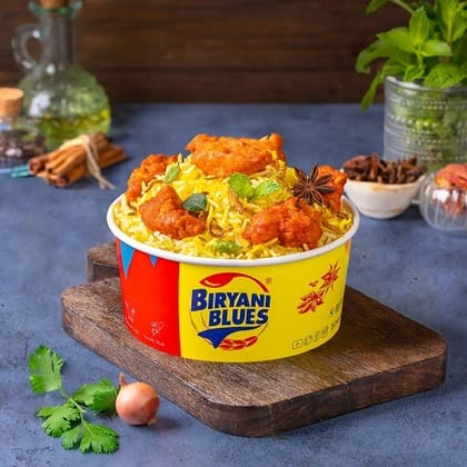 Fiery Chicken 65 Biryani (Serves 1)