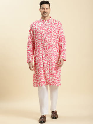 Men Kurta Pajama Set-S/40 inches