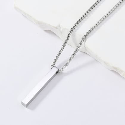 Punk Style  Pendant + Chain-Silver