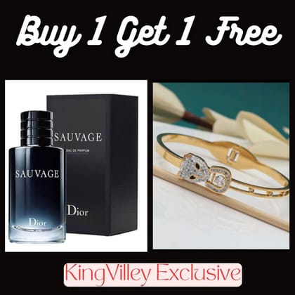 BUY 1 GET 1 Diorr Sauvage (100ml) And Bracelet