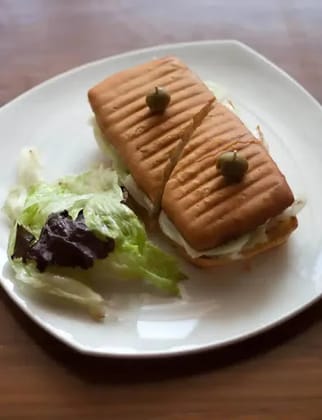 Mixed Veggie Multi Grain Pesto Grilled Panini