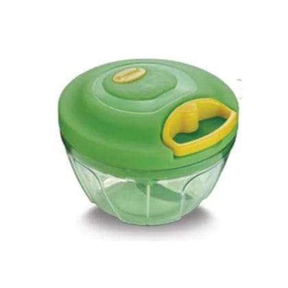 Prestige Plastic Veggie Cutter - PVC 7.0 | Chopper | Green & Yellow