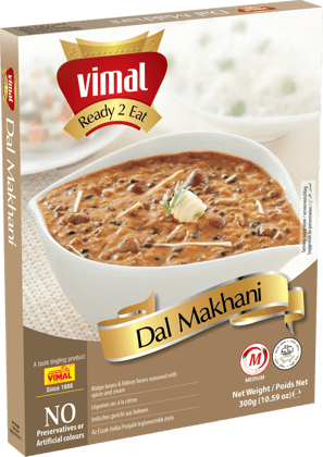 VIMAL Ready to Cook and EatDal Makhani Instant Mix Vegetarian with No Added Preservative and Colours - 300g Pack of 3