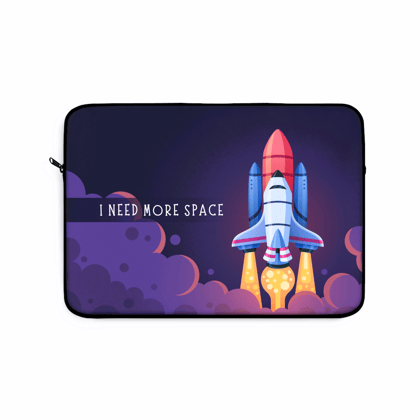 I need more space Laptop Sleeve (Macbook, HP, Lenovo, Asus, Others) | Laptop Cover-17" (16 x 12.5 inches) / Black