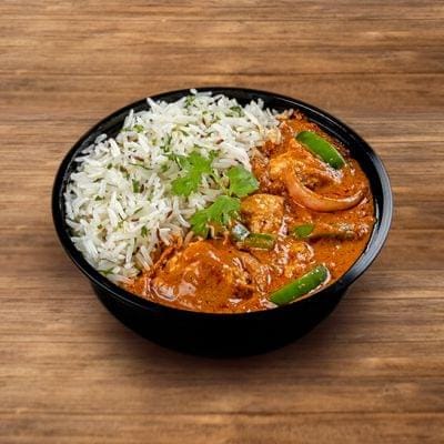 Chicken Kadai Rice Bowl