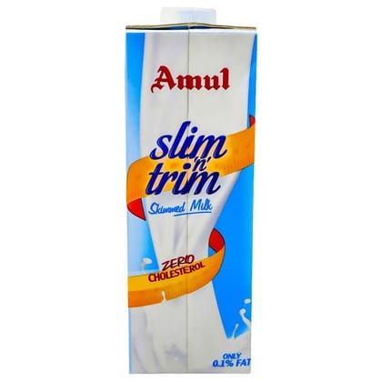 Amul Milk Slim N Trim 1Ltr