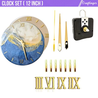 12 inch Clock Set with MDF