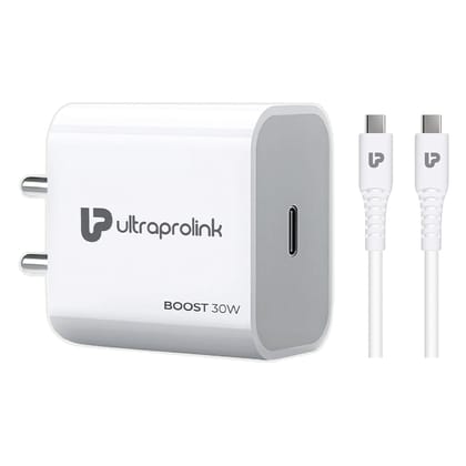 Boost PD30 PD-PPS 30W Travel Charger with C2C Cable UM1132C