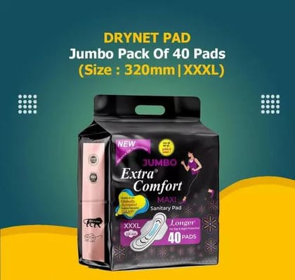 jumbo extra comfort xxxl 40 pads