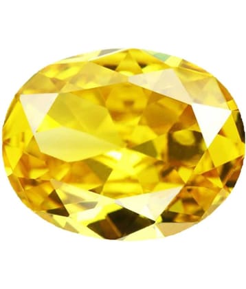 Dreamroar Topaz Stone 12 Ratti 10.8 Carats Yellow Topaz Ring