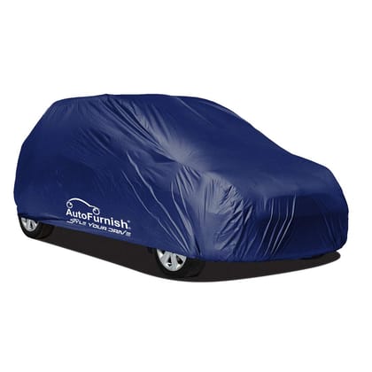 Mercedes-Benz S500 2015 Car Body Cover, Heat & Water Resistant with Side Mirror Pockets (PARKER BLUE)-Blue