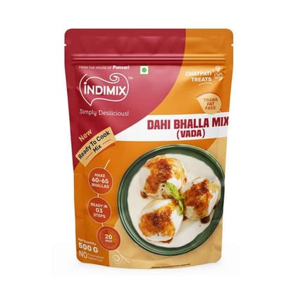 Indimix Dahi Bhalla Mix, 500 gm