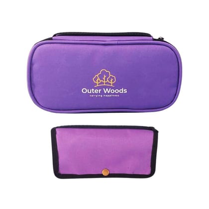 Outer Woods Insulated Insulin Cooler Bag-Purple