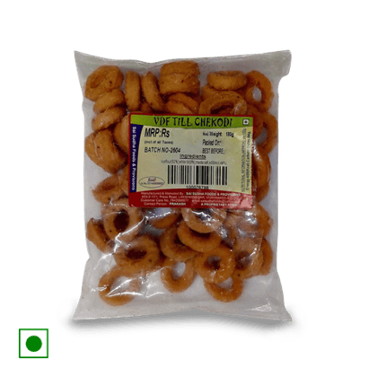 Vijaya Durga Snacks - Chakralu, 180 gm Pouch