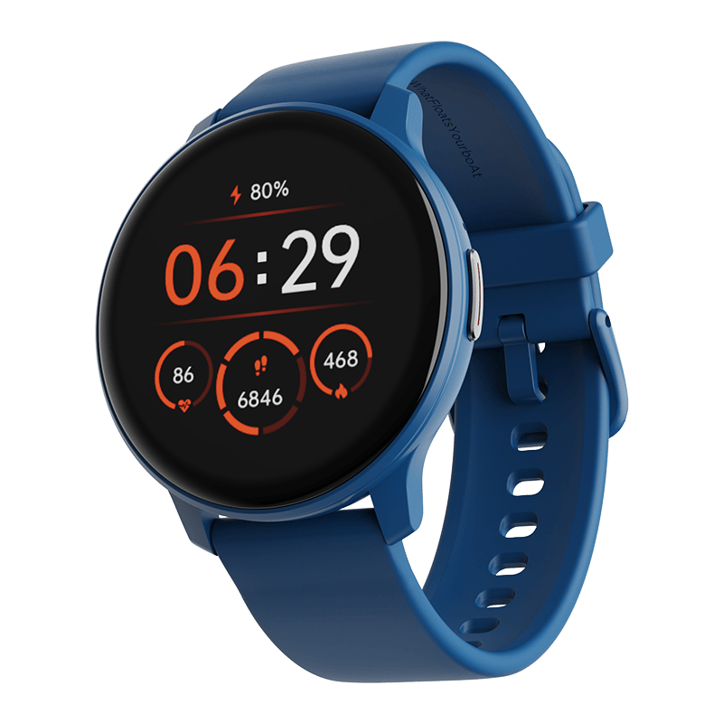 boAt Lunar Call  1.28 3.25 cm HD Display Smartwatch BT Calling ENx Algorithm Bilingual 100 Sports Mode-Active Black