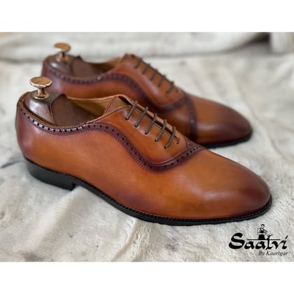 Stylish Oxfords Hand Finished-UK5/US6/EU39