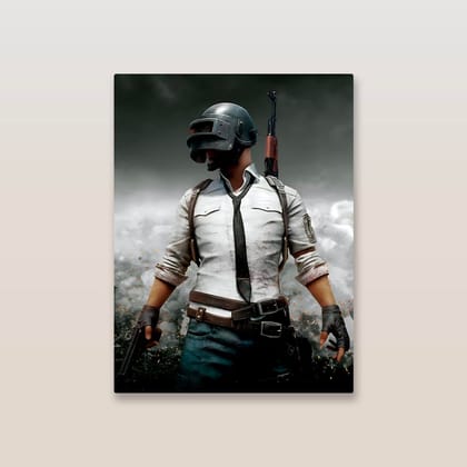 Pubg Metal Poster-Medium