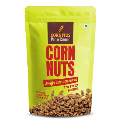 Cornitos Corn Nuts - Lemon Chili Cilantro, 150 G Pouch