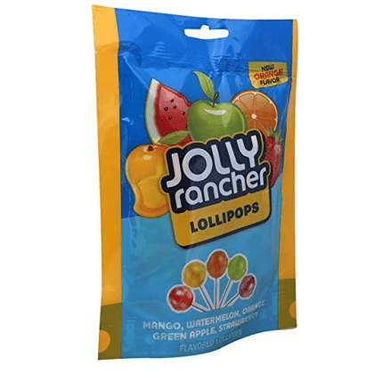 Jolly Rancher All Flavores Lollipop, 54 gm