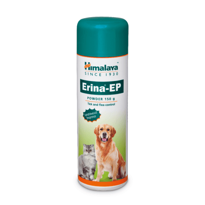 Himalaya Erina EP Flea and Tick Powder for Dogs and Cats-Himalaya Erina EP Flea and Tick Powder for Dogs and Cats - 150g