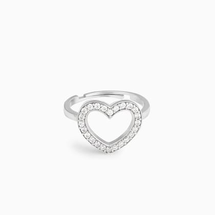 Silver Heartstealer Ring