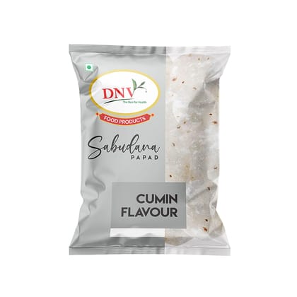 DNV Foods Cumin Sabudana Papad, 70 gm