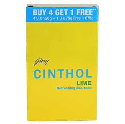 Cinthol Lime Fresh Soap 150 gm