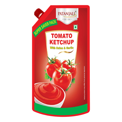 TOMATO KETCHUP W.ONION GARLIC 450GM(P)-T