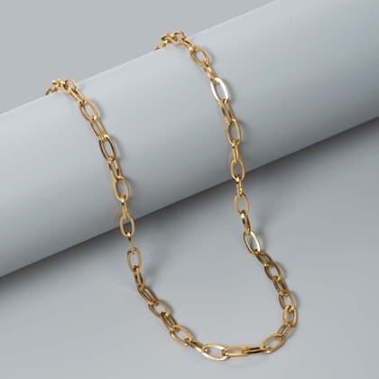 REGAL LINK 18K GOLD PLATED CHAIN