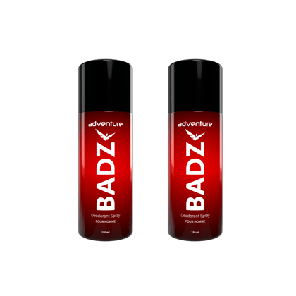 BADZ Adventure  Deodorant  Pack of 2