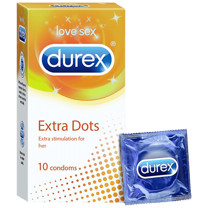 DUREX EXTRA DOTS 10N