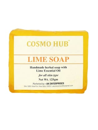 Lime Handmade Herbal Soap - 125 g