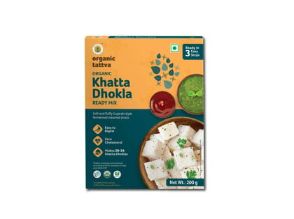 Organic Khatta Dhokla Ready Mix 200g