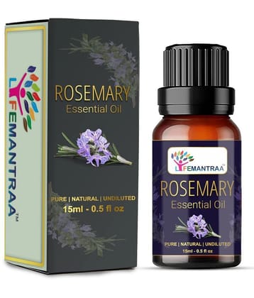 LIFEMANTRAA Rosemary Essential Oil 15 mL ( Pack of 1 )