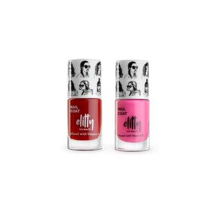 Elitty Nail Polish Combo -Trending-Pack of 2-Elitty Nail Polish Combo -Trending-Pack of 2