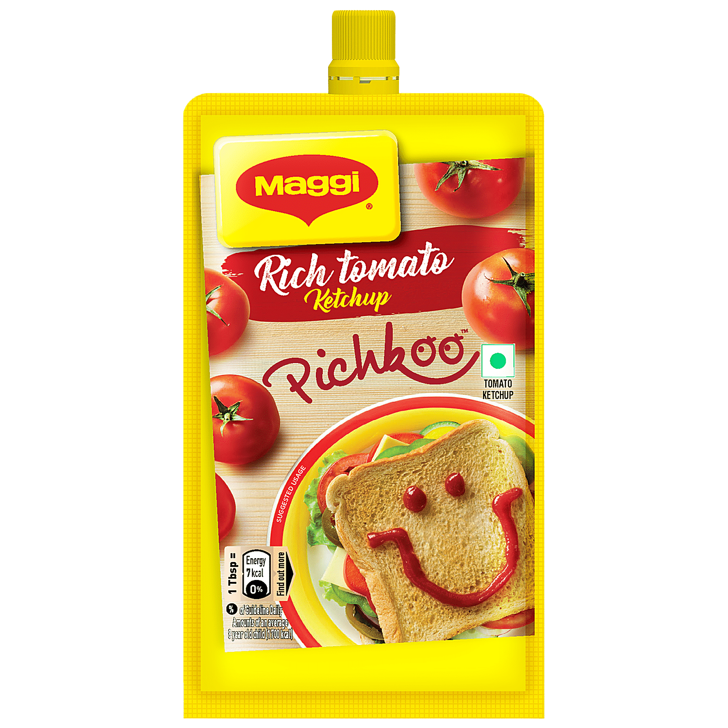 Maggi Pichkoo - Rich Tomato Ketchup, Tangy Flavour, 75 G Pouch