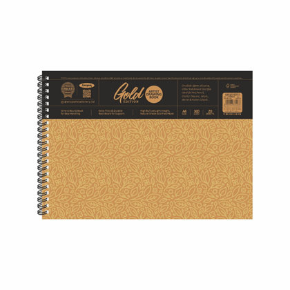 Anupam Gold Artist Drawing Book 300 Gsm-A4