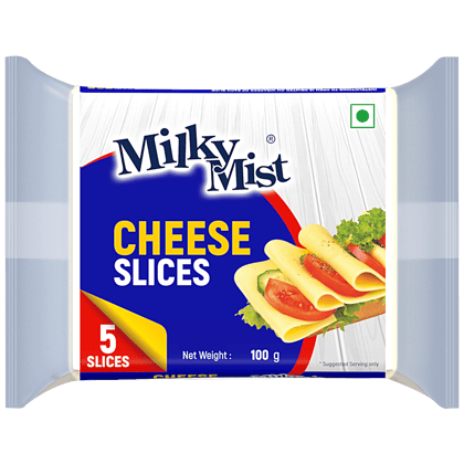 Milky Mist Cheese Slice 100Gm