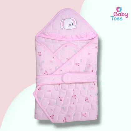 Baby Wrapper for 0 to 12 Months 3 Layer With Wrap Belt