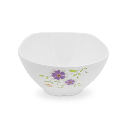 SUPERWARE | Pure Melamine | Bowl Set - Daffodils 4" | 6 Nos.| Stain Free, Glazed Finish