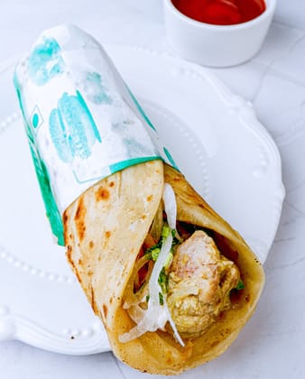 Makhmali Malai Tikka Roll