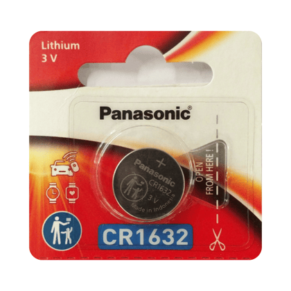 Panasonic CR1632 3V Lithium Coin Cell Battery-Pack of 1