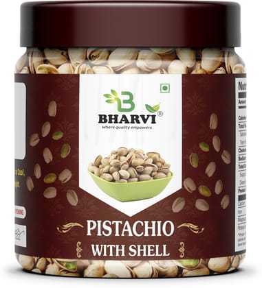 Freshtige Whole Roasted Salted Pistachios (Jar Pack) Pistachios  (250 g) 250